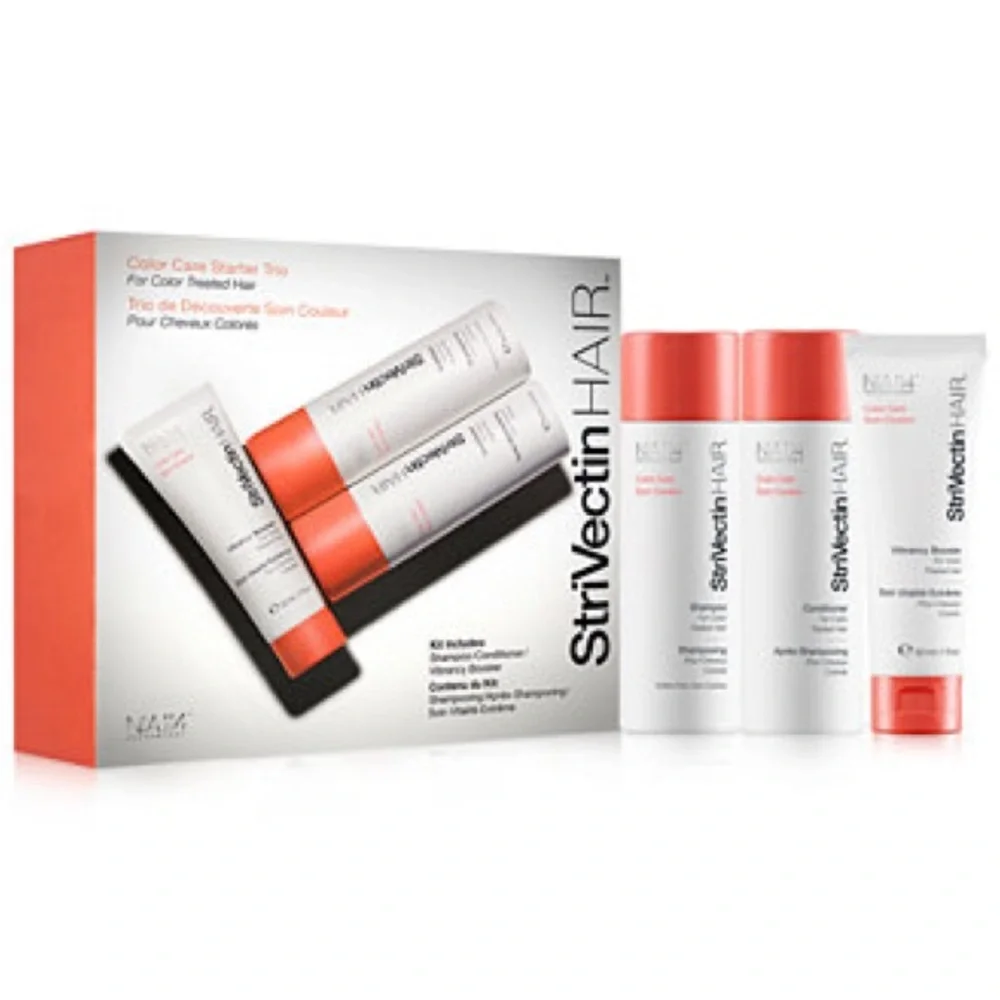 StriVectin Hair Color Care Starter Trio For Color Treated Hair‎ NEW SET